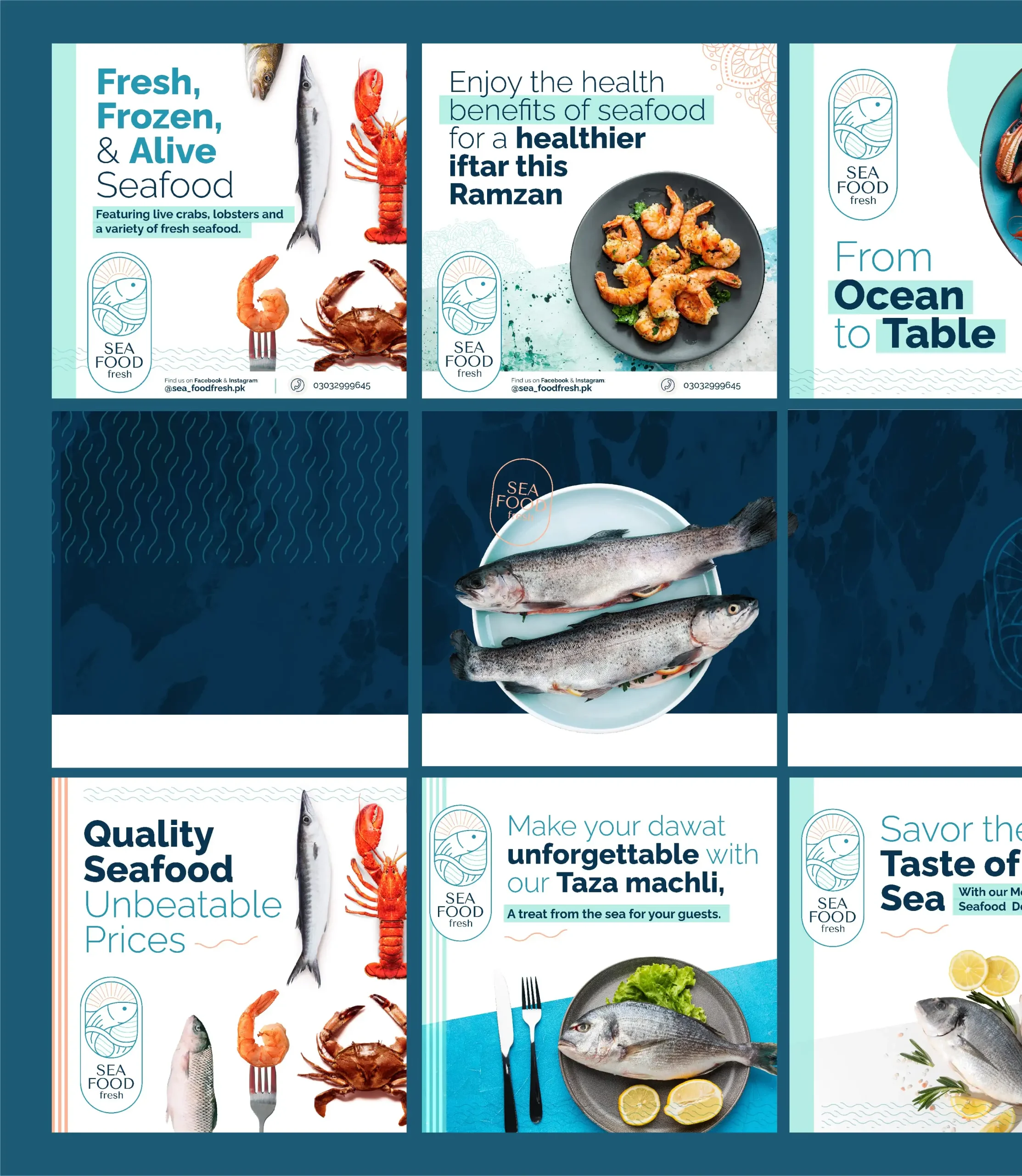 Seafood Fresh Banner 11